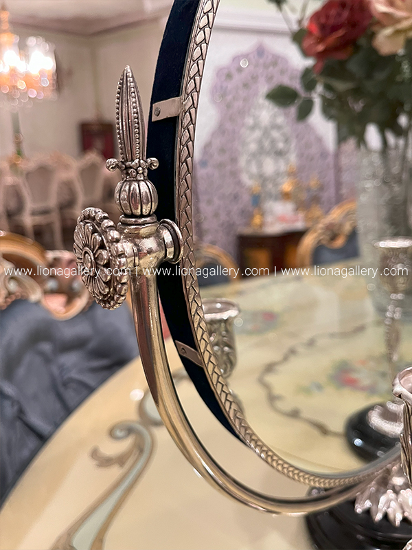 خرید مدل های جدید و زیبای آینه شمعدان های نقره عروس با بهترین قیمت - بورس خرید زیباترین آینه شمعدان های نقره با بهترین فیمت در تهران 