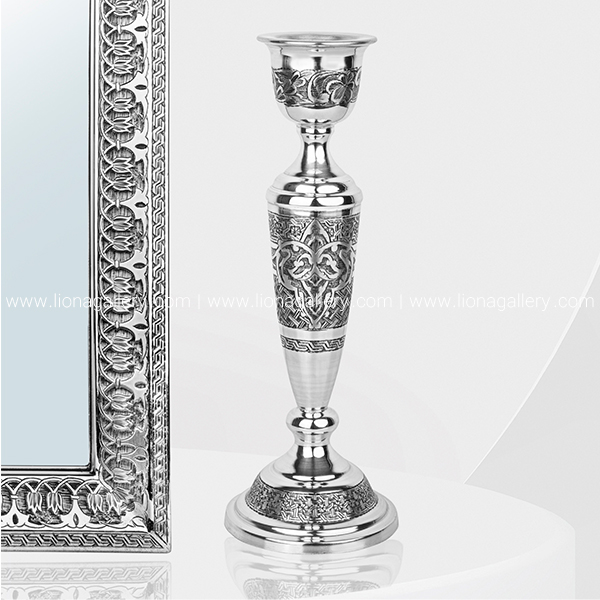 قیمت آینه و شمعدان نقره در تبریز [ جدید 2024 ] بورس آینه شمعدان عروس - آینه و شمعدان نقره تبریز قلمزنی