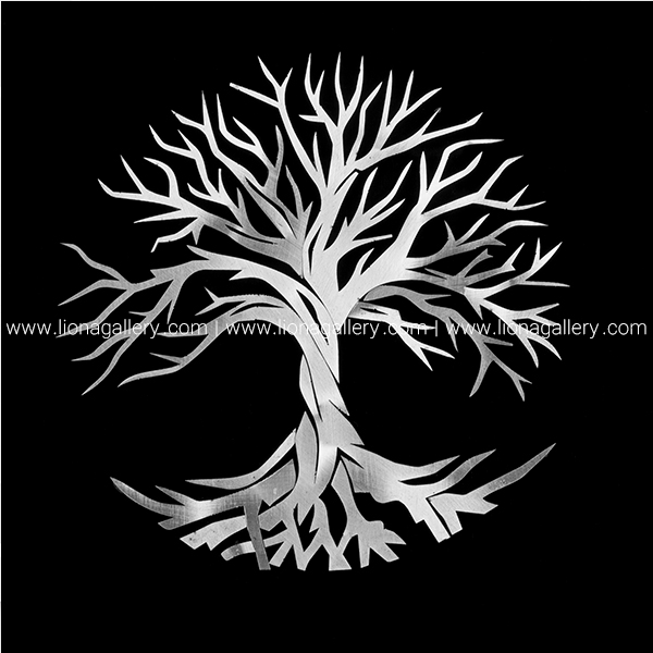 تابلو نقره 925 عیار طرح درخت زندگی | Life Tree -بزرگ ترین ارائه دهنده تابلوهای تمام نقره کادویی در ایران